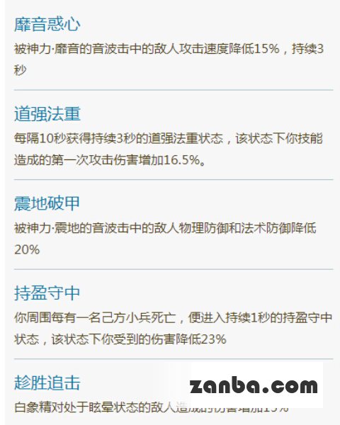 乱斗西游白象精天赋加点 天赋介绍